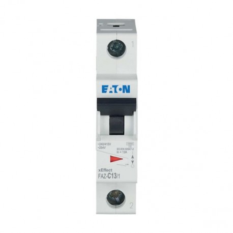 FAZ-C13/1 278559 EATON ELECTRIC MCB, 1P, courbe C, 13A