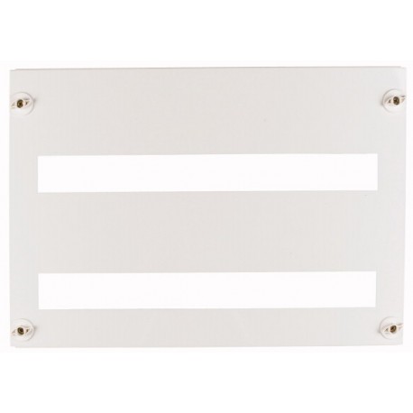 BFZ-FP-2/48 283060 EATON ELECTRIC Front plate 45mm-Device cutout for 24 Module units per row, 2 rows, white