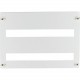BFZ-FP-1+/24 283061 Y7-283061 EATON ELECTRIC Piastra frontale apertura 45mm per 24 unità passo per fila, 1+ ..