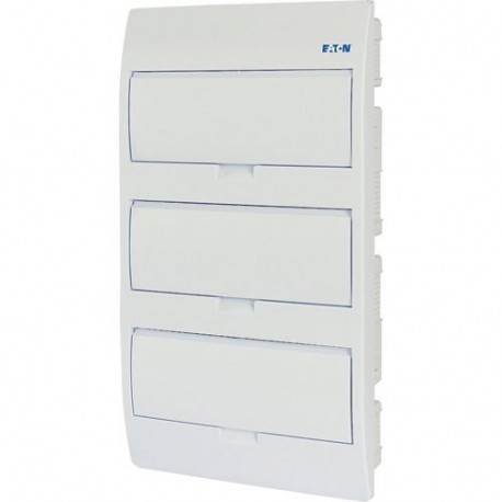 BC-U-3/36-TW-ECO 284643 Y7-284643 EATON ELECTRIC Flush m.comp.distr.board with white door