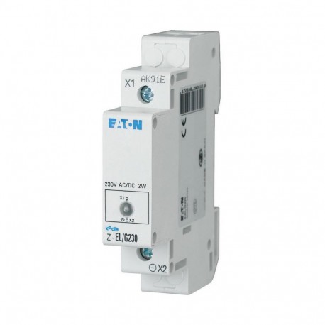 Z-EL/G230 284922 Y7-284922 EATON ELECTRIC Voyant modulaire 1 LED, 230AC/DC, vert