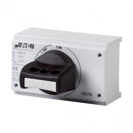 NZM2-XDVG 285248 Y7-285248 EATON ELECTRIC Poignée rotative pour mécanisme inverseur, manette, noire, verroui..