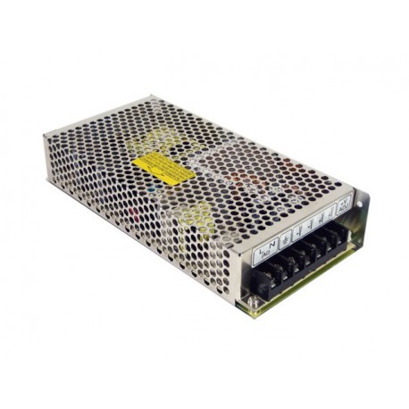 RS-150-12 MEANWELL Alimentation AC-DC fermée à sortie unique, Sortie: 12VDC / 12,5 A, convection libre d'air