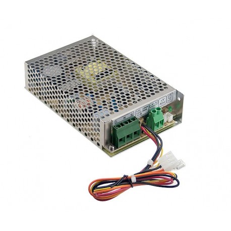 SCP-75-12 MEANWELL AC-DC Enclosed power supply, Output 13.8VDC / 5.4A, battery charger output, battery tempe..