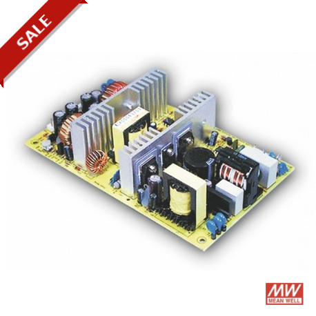 PQ-100D MEANWELL Stromversorgung AC/DC-format geöffnet, Ausgänge, 5V / 5A, +12VDC / 4.5 A +24V / 2A 12VDC / ..