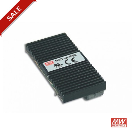 NSD10-48S5 MEANWELL Convertitore DC-DC formato aperto, Ingresso 22-72VDC, Uscita 5VDC / 2A