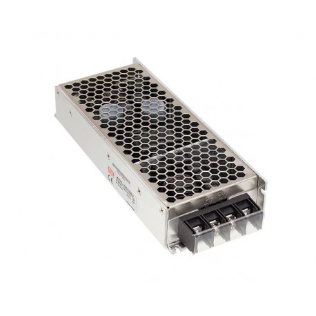 RSD-150D-5 MEANWELL DC-DC Enclosed converter, Input 57.6-154VDC, Output +5VDC / 30A, railway standard EN5015..