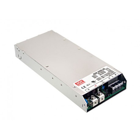RSP-2000-24 MEANWELL Alimentation AC-DC fermée à sortie unique, Sortie 24VDC / 80A, PFC, refroidissement à a..