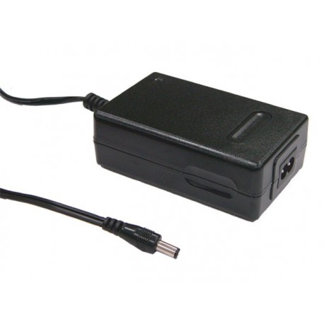 GC30B-5P1J MEANWELL AC-DC Desktop charger mix mode (CC+CV), Output 16.8VDC / 1.60A, Input connector IEC320-C8