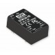 DCW12C-05 MEANWELL Conversor CC/CC para circuito impresso, Entrada: 36-72VCC, Saída: ±5VCC, 1,2 A. Potência:..