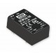 DCW12C-05 MEANWELL DC-DC Converter for PCB mount, Input 36-72VDC, Output ±5VDC / 1.2A