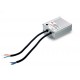 HSG-70-12 MEANWELL Driver LED AC-DC à sortie unique mode mixte (CV+CC), Sortie 12VDC / 5A, IP65, Sortie câbl..