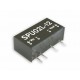 SPU02N-05 MEANWELL DC-DC Converter for PCB mount, Input 24VDC ±10%, Output 5VDC / 0.4A, SIP through hole pac..