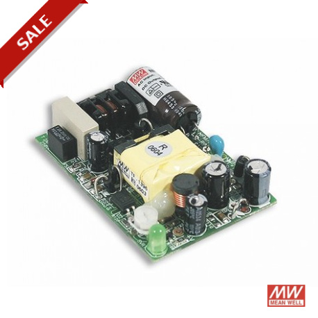 NFM-10-3.3 MEANWELL Alimentazione AC-DC formato aperto, Uscita3,3 VDC / 2,5 A, per montaggio su circuito, 2x..