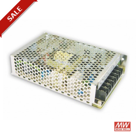 RID-85B MEANWELL Alimentation AC-DC à sortie double, format fermé, Sortie 5VDC / 10A +24 VDC / 2,5 A, sortie..
