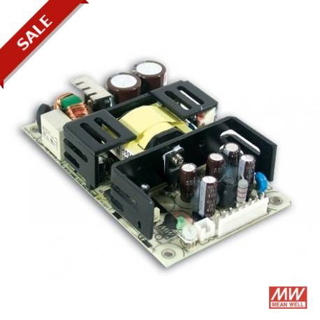 RPS-75-3.3 MEANWELL Alimentazione AC-DC standard medica in formato aperto, Uscita3,3 VDC / 15A, EN60601 2xMO..