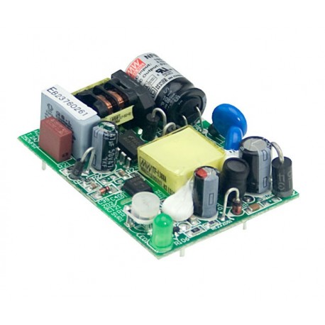 NFM-05-12 MEANWELL Источник питания AC-DC открытый формат, Выход 12VDC / 0.42 A, для монтажа на цепи, 2xMOPP