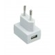 GS05E-USB MEANWELL AC-DC Wall mount adaptor, Output 5VDC / 1A, 2 pin EURO plug, USB Output connector