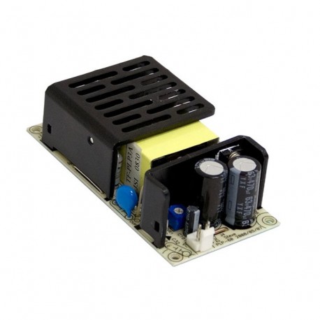 PLP-60-24 MEANWELL Driver LED AC-DC à sortie unique mode mixte (CV+CC), Sortie 24 VDC / 2,5 A, format ouvert..