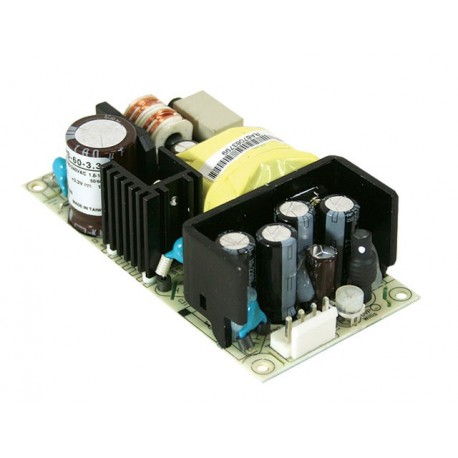 RPS-60-5 MEANWELL Alimentation AC-DC norme medicale à format ouvert, Sortie 5VDC / 10A, EN60601 2xMOPP, tail..