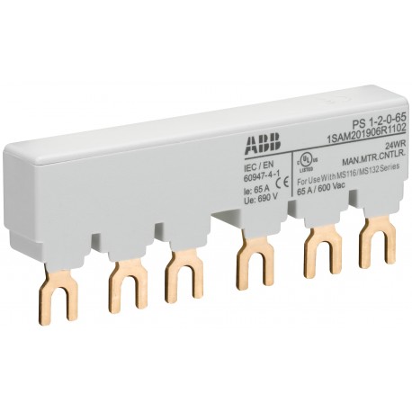 1SAM201906R1102 ABB PS1-2-0-65 BLO.BAR. P/MS116/32