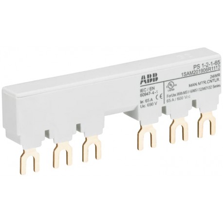1SAM201906R1112 ABB PS1-2-1-65 BLO.BAR. P/MS116/32