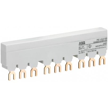 1SAM201916R1103 ABB PS1-3-0-100 BLO.DE BAR. P/MS116/32