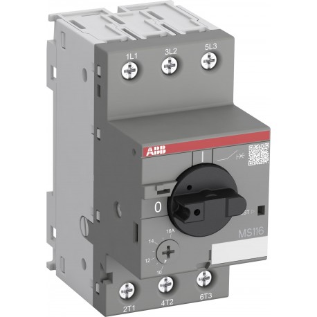 MS116- 6,3 1SAM250000R1009 ABB MS116-6.3 manual do motor de arranque