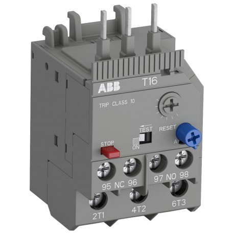 T16-0.17 1SAZ711201R1008 ABB T16-0.17 Thermal Overload Relay