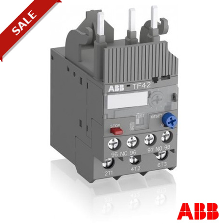 NEW ABB TF42-24 THERMAL OVERLOAD RELAY 20-24 AMP MULTI-PHASE NIB 