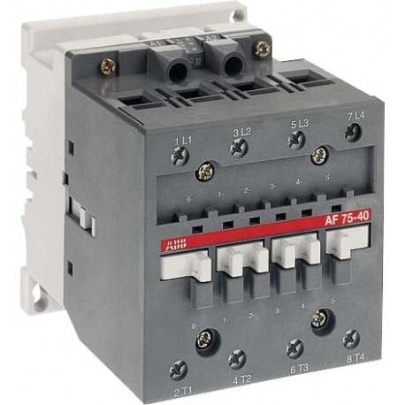 AF75-40-00 1SBL417201R7200 ABB AF75-40-00 CONT. 4P 75A BOB. 20-60Vcc