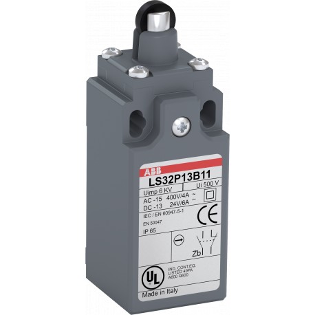 LS31P13B11 1SBV010113R1211 ABB ROLDA. PL.30MM IP65 1NC+1NA, B