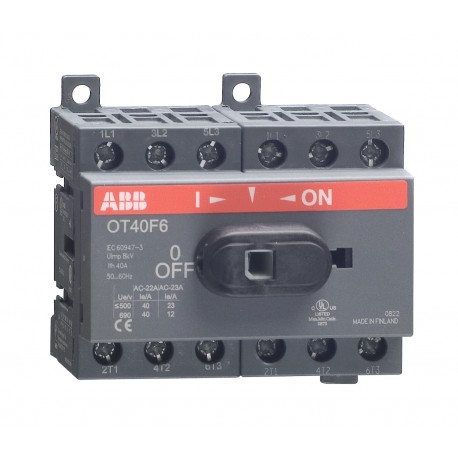 OT25F6 1SCA104880R1001 ABB OT25F6 interruptor-seccionador