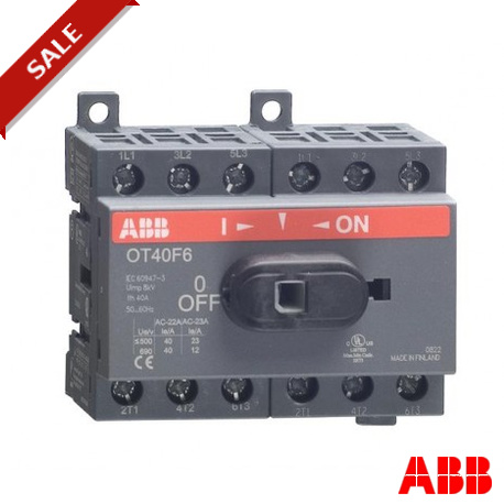 OT40F6 1SCA104936R1001 ABB OT40F6 выключатель-разъединитель