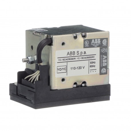 1SDA038290R1 ABB SHUNT OPEN.RELEASE 110 / 120V E1 / 6-T8