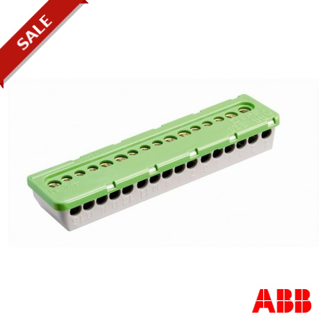 1SPE007715F0743 ABB blocco PE Terminal 7x6mm² + 9x16mm²