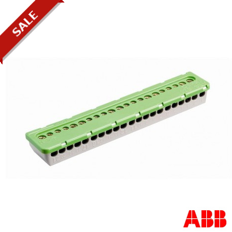 PEK/S21 1SPE007715F0744 ABB bloc PE Terminal 9x6mm² + 12x16mm²