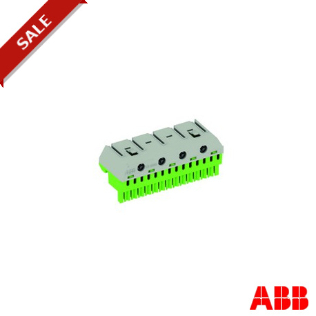 ZK144G 1SPE007715F9715 ABB Terminal block screwless PE 14x1,5-4mm²+4x25mm²