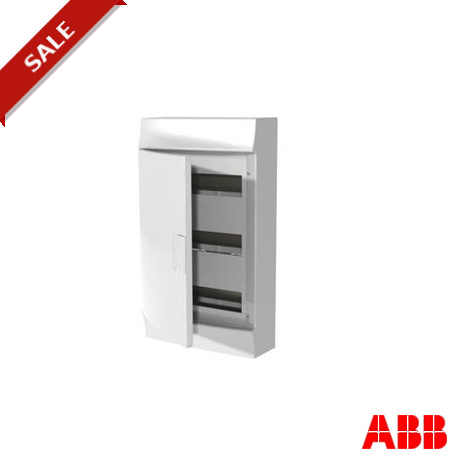 1SPE007717F0610 ABB centralino, IP 41, 3x12 -moduli con anta liscia