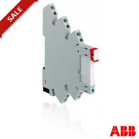 Módulo relé CR-S00 1SVR405501R1010 ABB CR-S005VDC1R Interface relay 1c/o, A1-A2 5VDC, Output 6A/250VAC