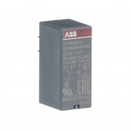 1SVR405600R1000 ABB Reles enchufables CR-P024DC1