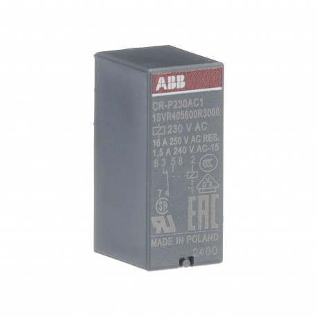 1SVR405600R3000 ABB Reles enchufables CR-P230AC1