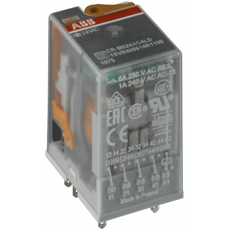 1SVR405611R7100 ABB Reles enchufables CR-M110AC2L
