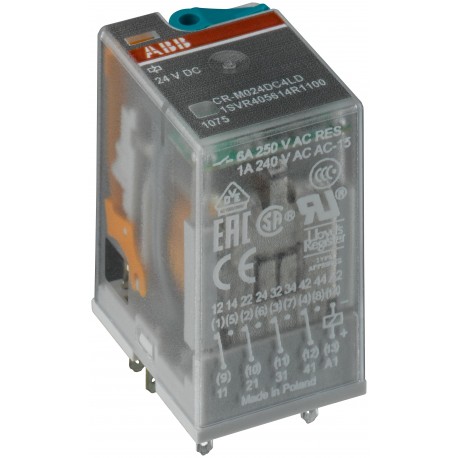 1SVR405612R4200 ABB Rele enchufable CR-M060DC3