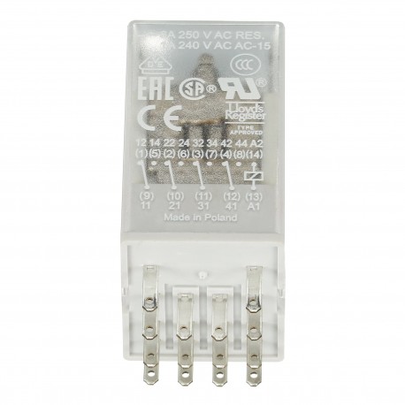 1SVR405613R4000 ABB Reles enchufables CR-M012DC4