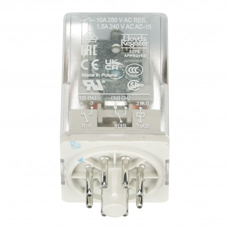 1SVR405621R2100 ABB Reles enchufables CR-U120AC2L