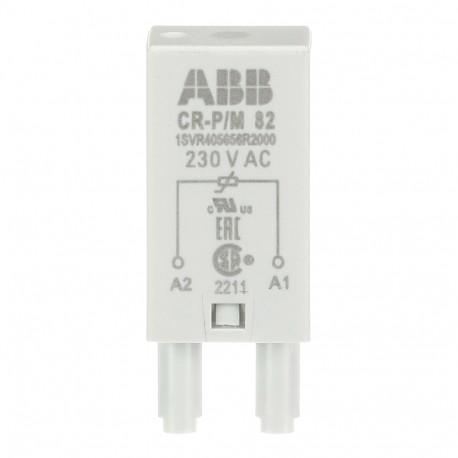 1SVR405656R2000 ABB CR-P / M 82 modulo Pluggable varistore, senza LED, 230 VCA