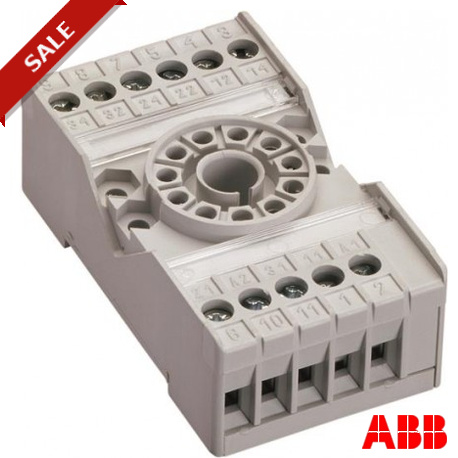 CR-U3SM 1SVR405660R1100 ABB CR-U3SM Socket small for 3c/o CR-U relay