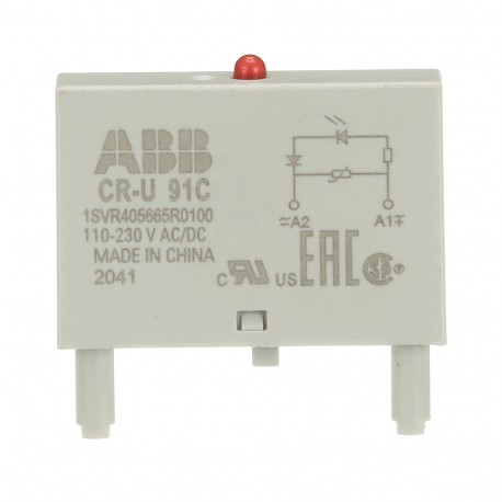 1SVR405665R0100 ABB Modulo enchufable CR-U 91C