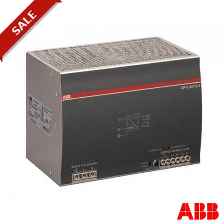 CP-E 24/20.0 1SVR427036R0000 ABB CP-E 24/20.0 Power supply In:115/230VAC Out: 24VDC/20A